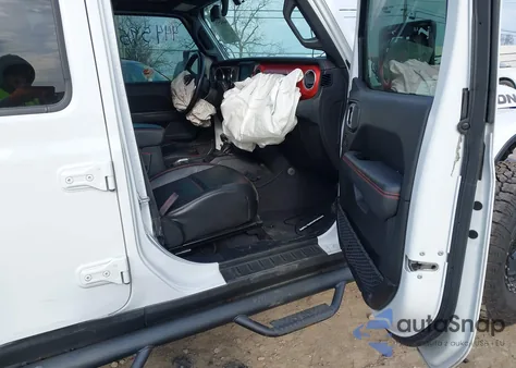 2019 Jeep Wrangler Unlimited Rubicon 4X4 z USA, uszkodzony, nr VIN 1C4HJXFG8KW607423